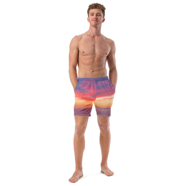 Catalina Sunset Men's swim trunks - Image 8