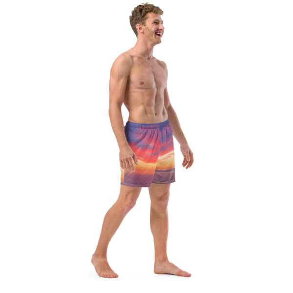 Catalina Sunset Men's swim trunks - Image 9