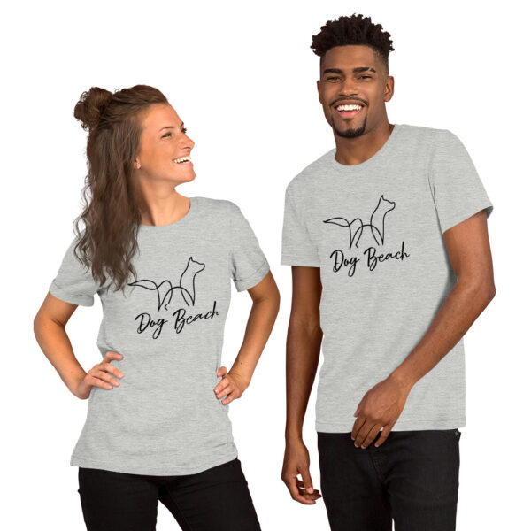 Dog Beach T-shirt - Unisex - Image 5