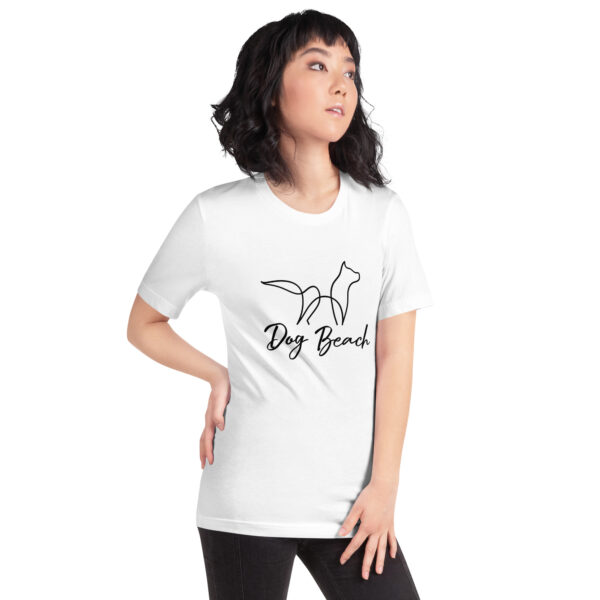 Dog Beach T-shirt - Unisex - Image 3