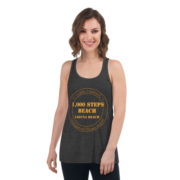 1,000 Steps Beach Women's Tank - Flowy Racerback
