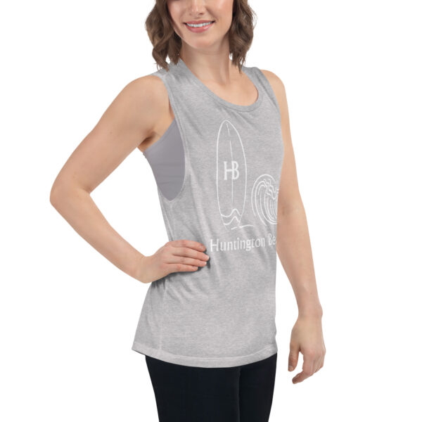 Ladies’ Huntington Beach Muscle Tank - Image 9