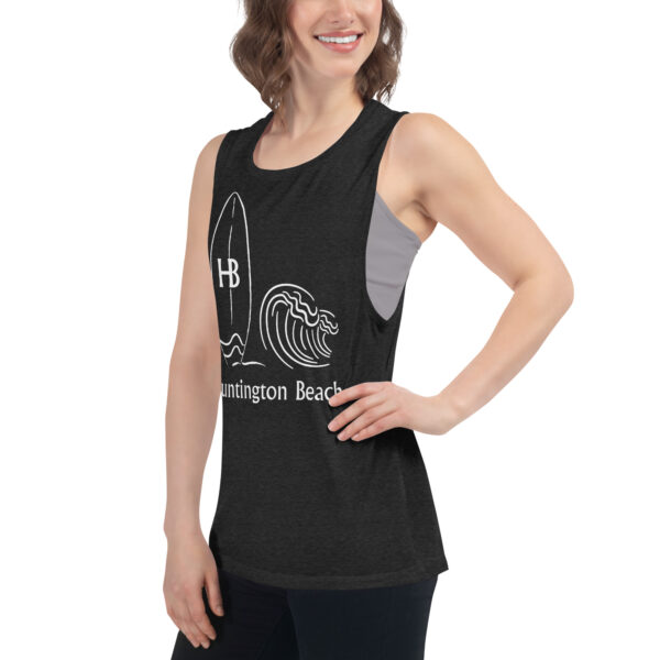 Ladies’ Huntington Beach Muscle Tank - Image 2