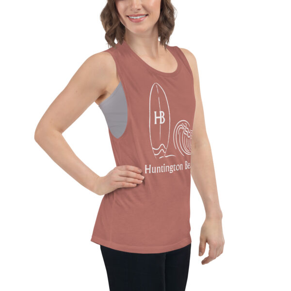 Ladies’ Huntington Beach Muscle Tank - Image 6