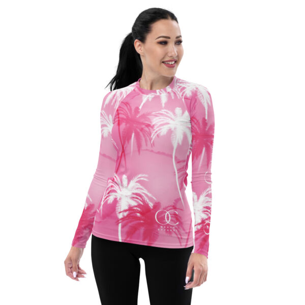 OC Beaches Women's Rash Guard