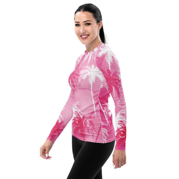 OC Beaches Women's Rash Guard - Image 3