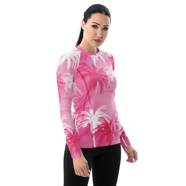 OC Beaches Women's Rash Guard - Image 4