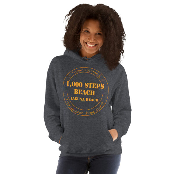 Thousand Steps Beach Unisex Hoodie - Image 3